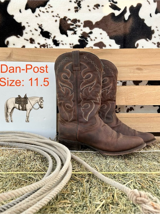 Dan Post Other - Dan Post Brown Western Cowboy Boots
